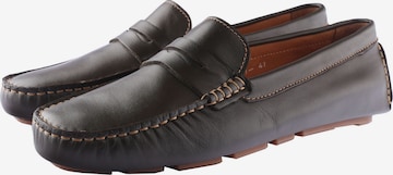 D.MoRo Shoes Loafer 'FARCAR' in Grün: predná strana