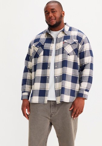 Levi's® Big & Tall Regular fit Button Up Shirt in Blue