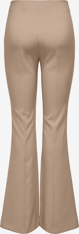 ONLY Flared Pantalon 'ASTRID' in Beige