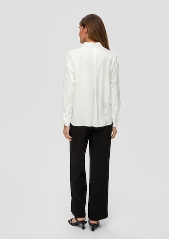 s.Oliver BLACK LABEL Blouse in Wit: terug