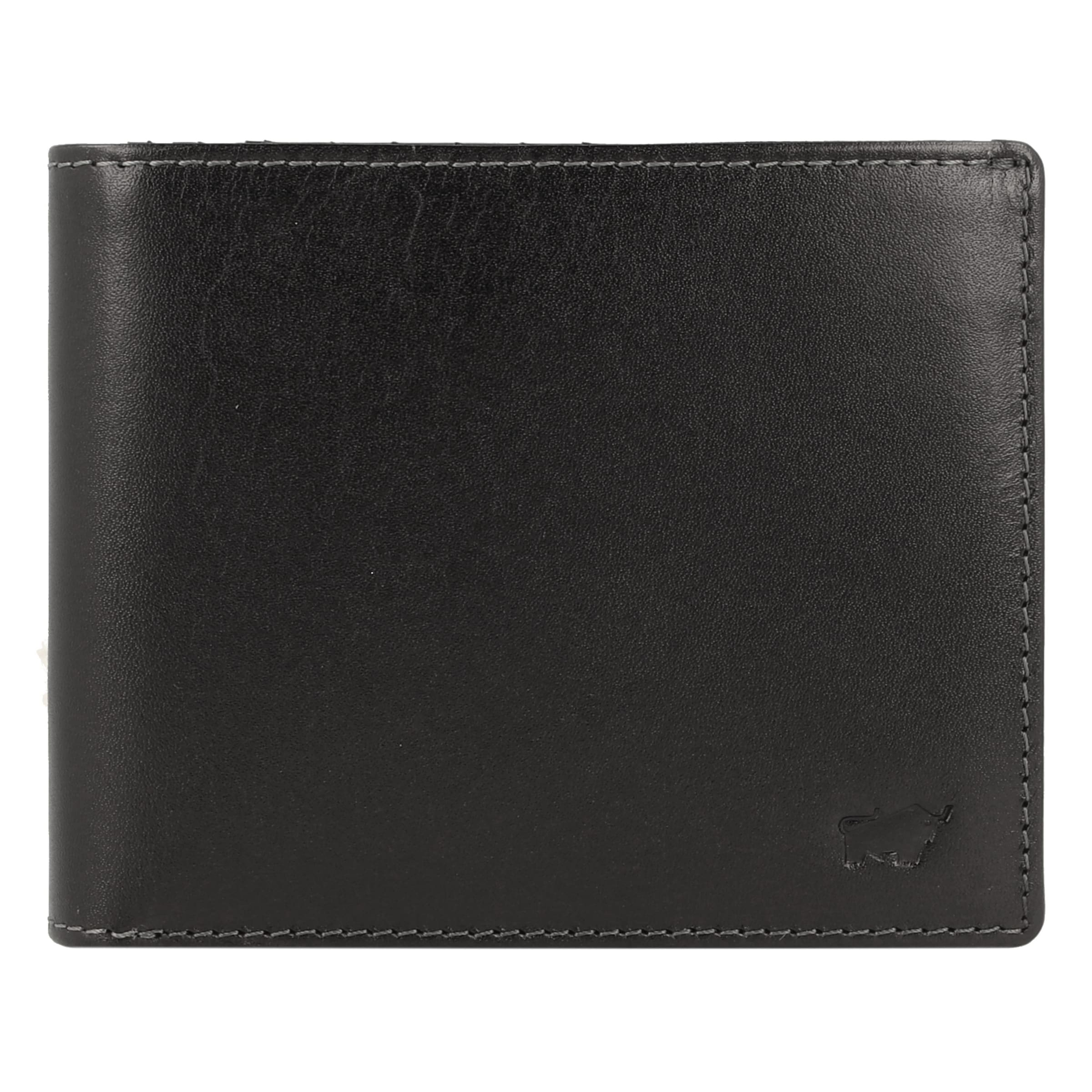 Braun Büffel Wallet 'Arezzo ' in Black: front