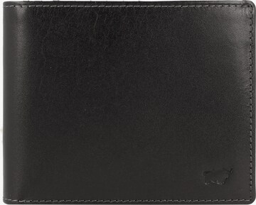 Portamonete 'Arezzo ' di Braun Büffel in nero: frontale