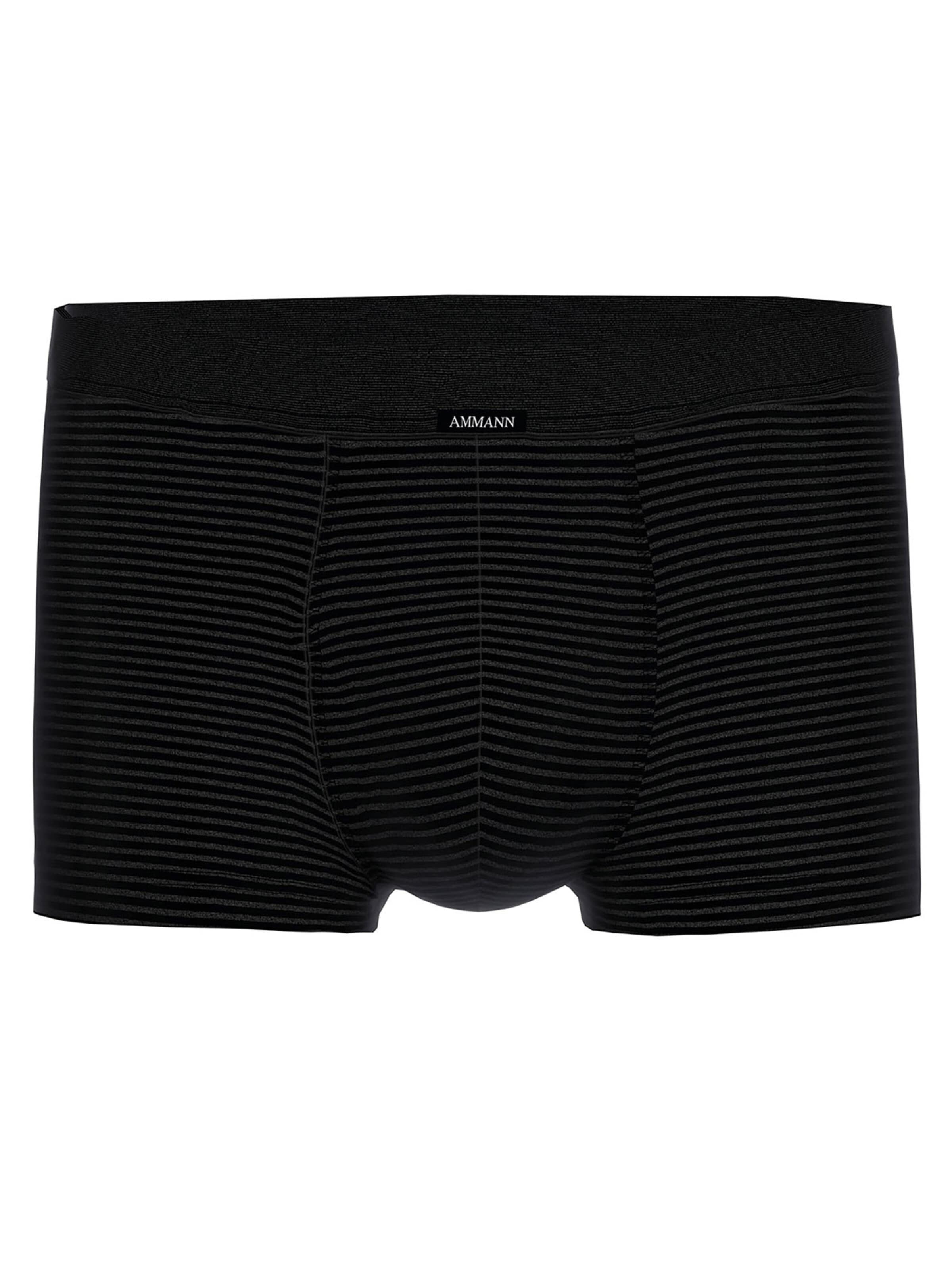 Boxers Ammann en noir : devant