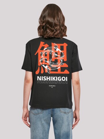 F4NT4STIC T-Shirt 'Nishikigoi Japan' in Schwarz: predná strana