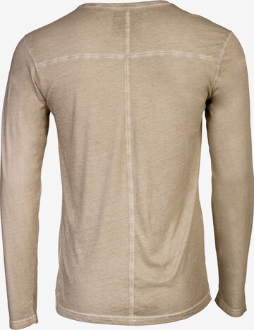 TREVOR'S Langarmshirt in Beige