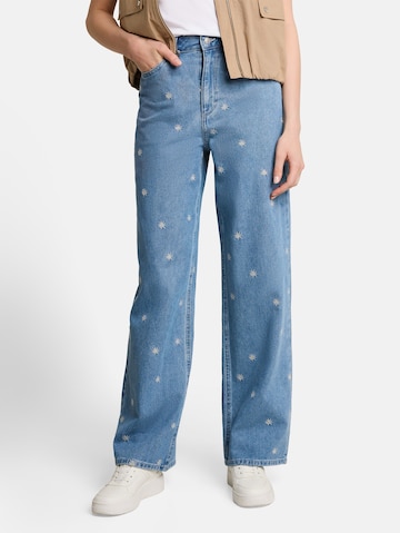 TOM TAILOR DENIM Wide leg Τζιν 'Linou' σε μπλε: μπροστά