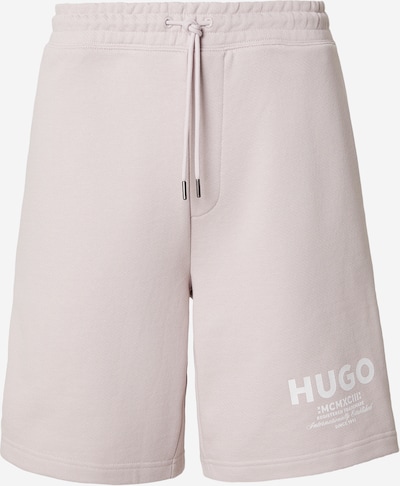 HUGO Hlače 'Dayono' u lila / bijela, Pregled proizvoda