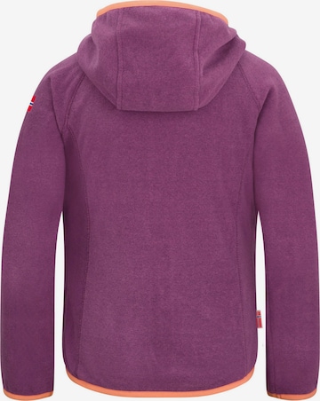 TROLLKIDS Fleece Jacket 'Sandefjord' in Purple