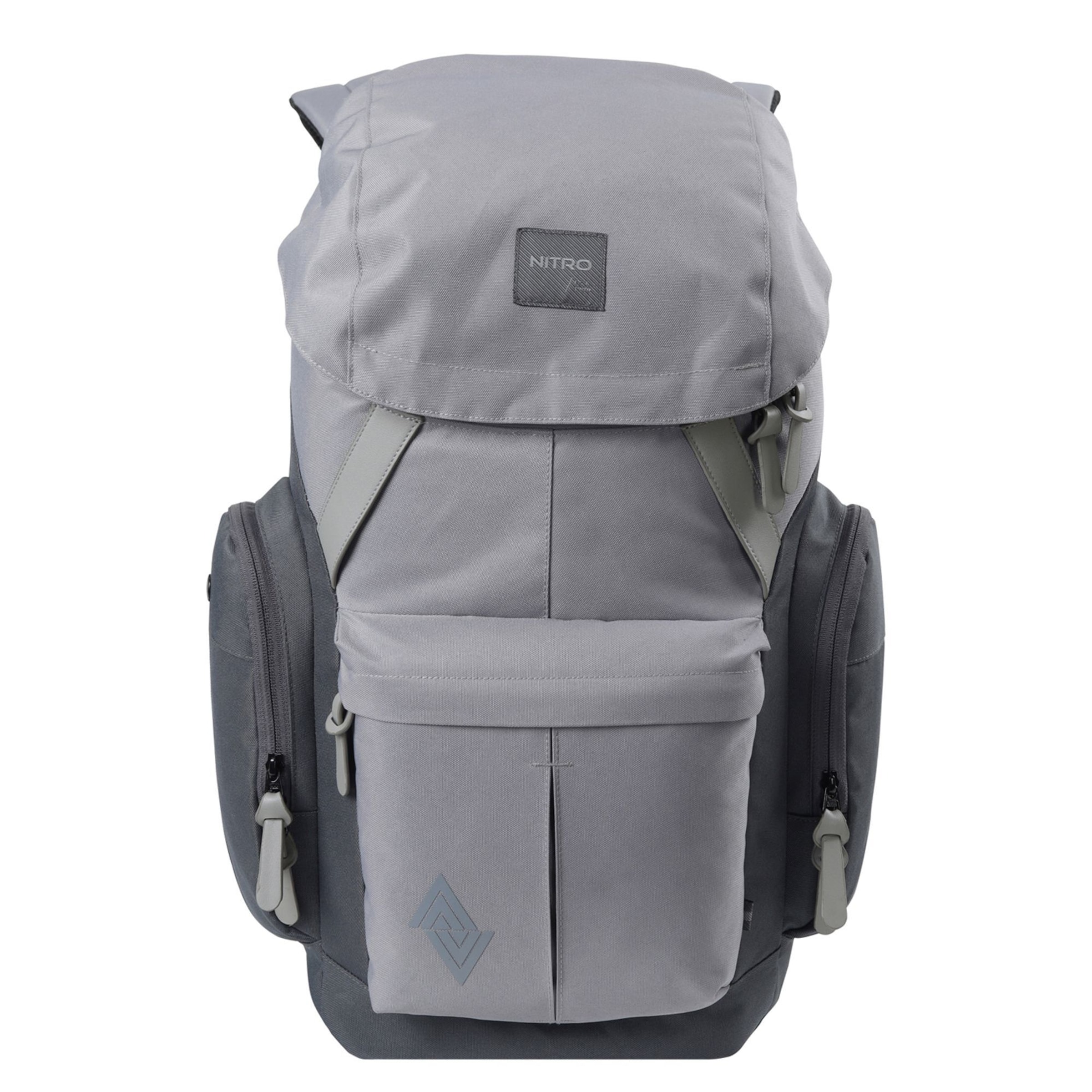 NitroBags Rucksack 'Urban' in Grau: Vorderseite