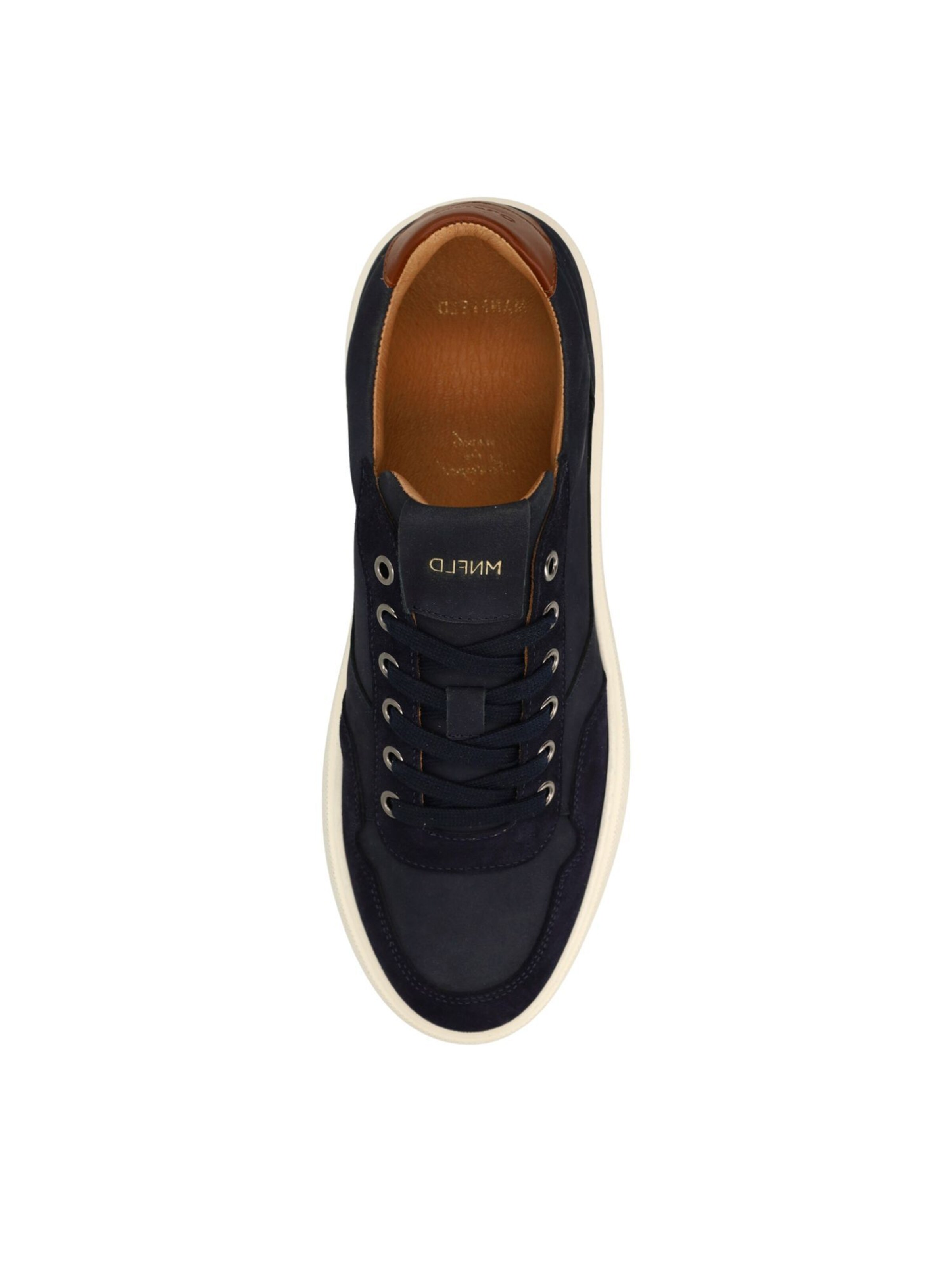 Baskets basses MANFIELD en bleu