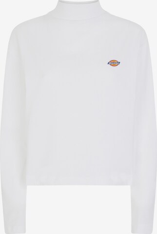DICKIES - Camisa 'MAPLETON' em branco: frente