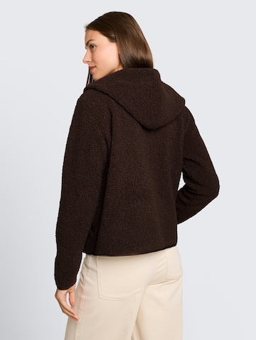 Veste de survêtement TOM TAILOR en marron