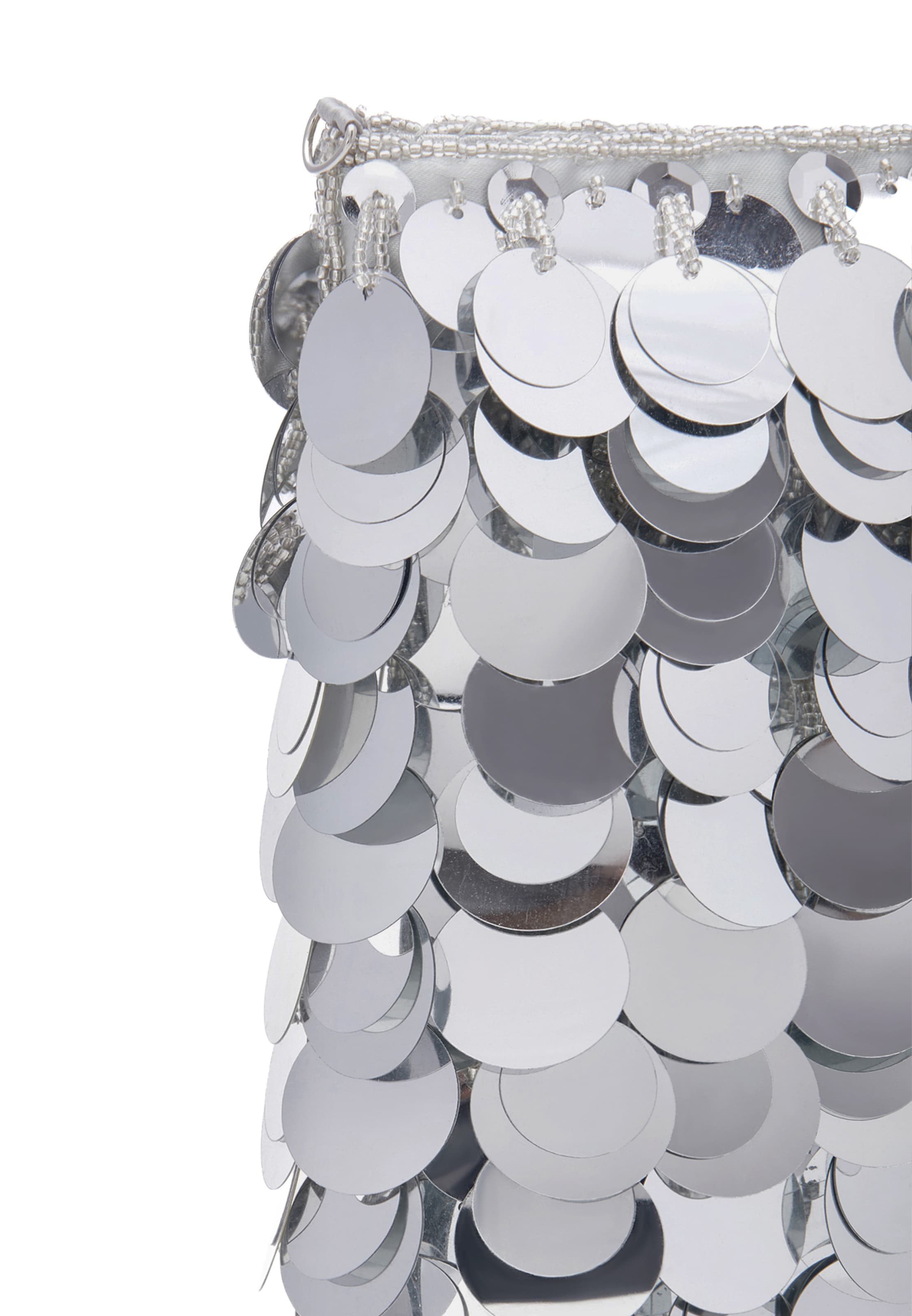 Sac à bandoulière faina en argent
