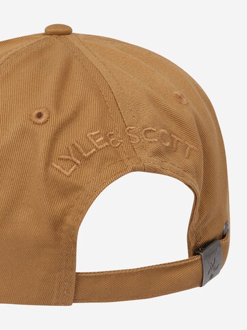 Casquette Lyle & Scott en beige