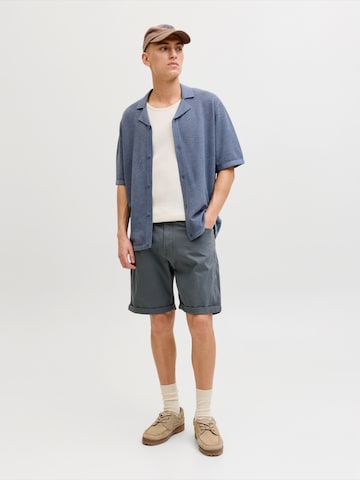 Vestes en maille 'JJCHRIS' JACK & JONES en bleu