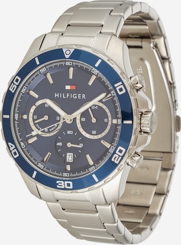 Montre à affichage analogique TOMMY HILFIGER en argent : devant