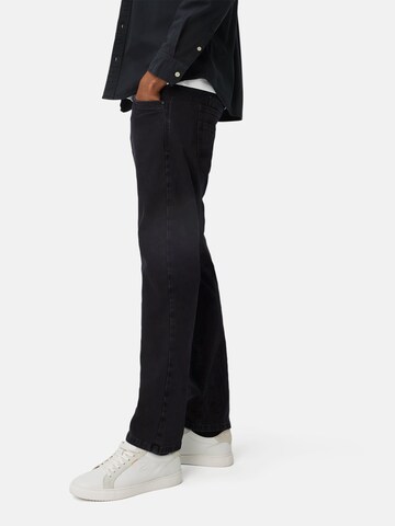 CAMEL ACTIVE Regular Stoffhose im Relaxed Fit in Schwarz