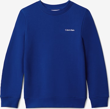 Calvin Klein Jeans Sweatshirt in Blue: front