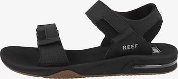 REEF Sandals 'Baja' in Black: front