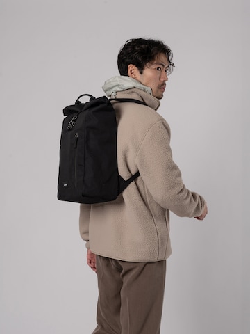 SANDQVIST Rucksack 'DANTE' in Schwarz