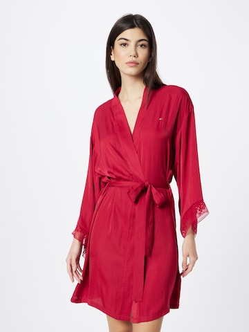 Tommy Hilfiger Underwear Dressing Gown in Red: front