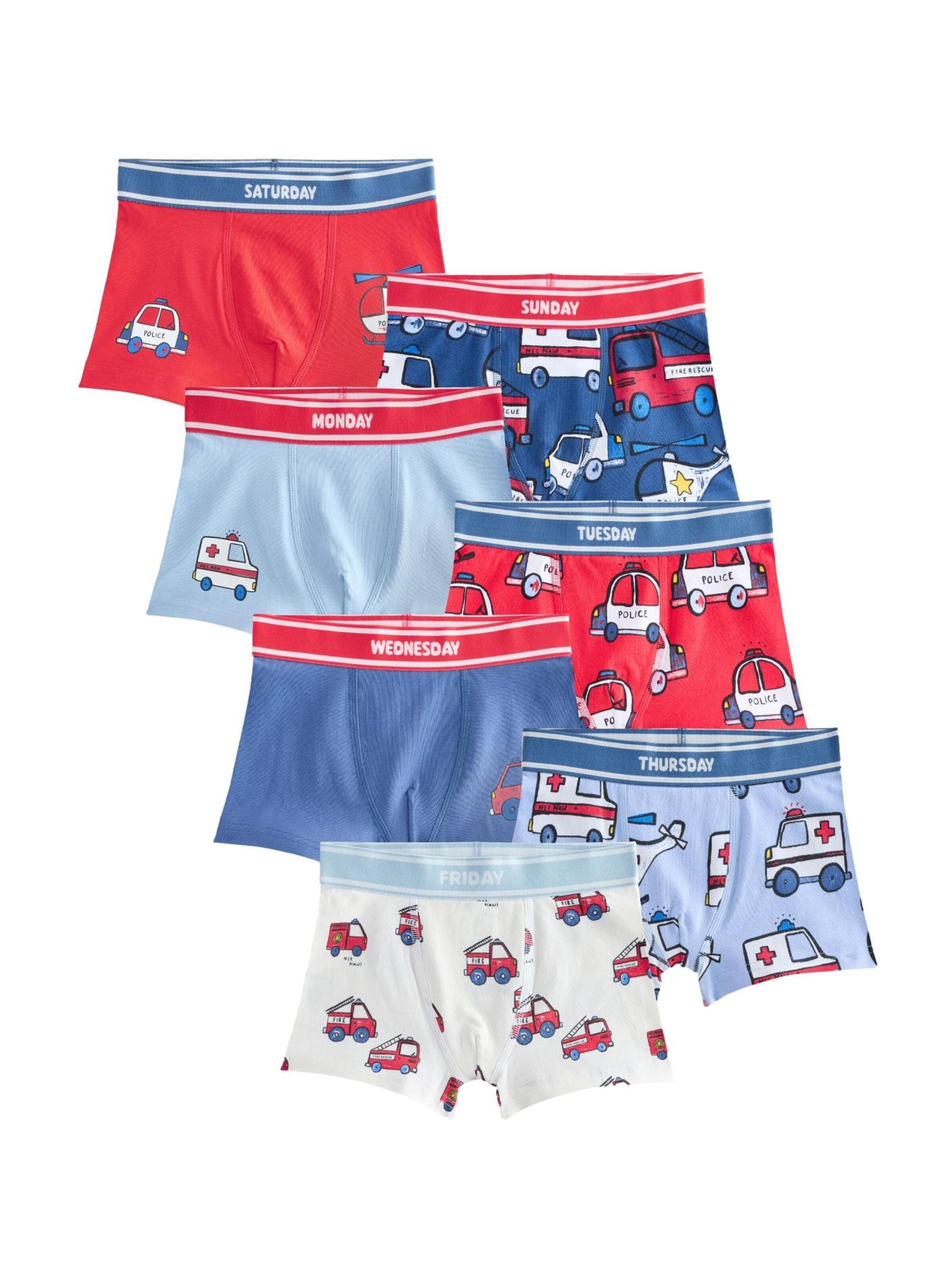 Next Board Shorts in Blue: front