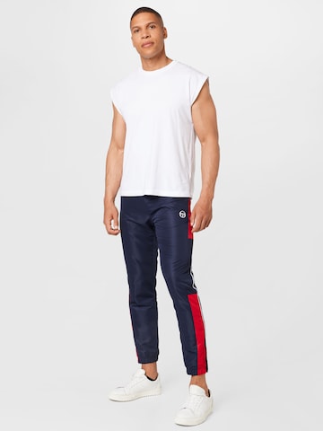 Sergio Tacchini Tapered Sportbroek 'Abita' in Blauw
