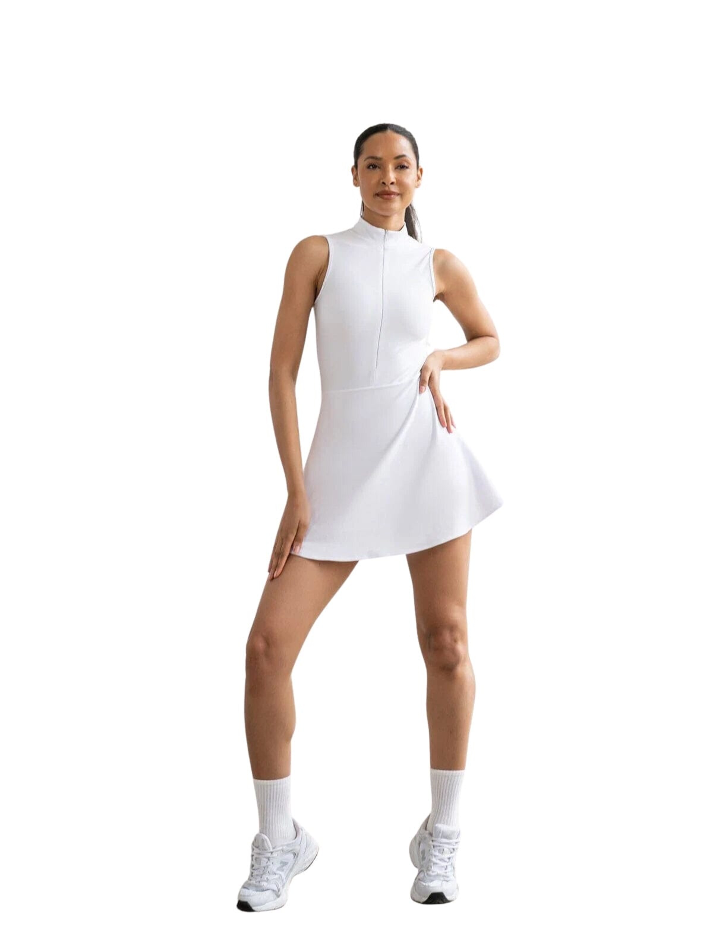Lismina Jumpsuit in White: front