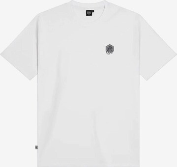 DOLLY NOIRE Shirt 'X-Calibur' in Wit: voorkant
