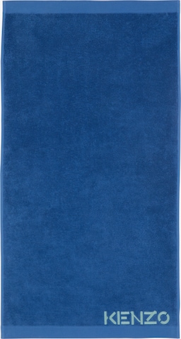 Kenzo Home Shower Towel 'KSTAMP' in Blue: front