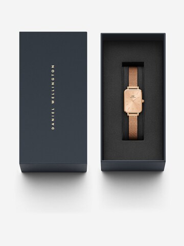 Orologio analogico 'Quadro Unitone Rose Gold RG' di Daniel Wellington in oro