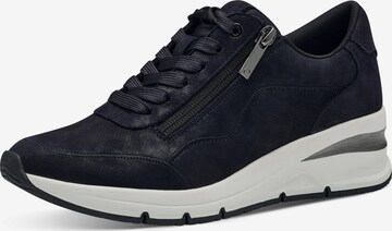 TAMARIS Platform trainers in Blue: front