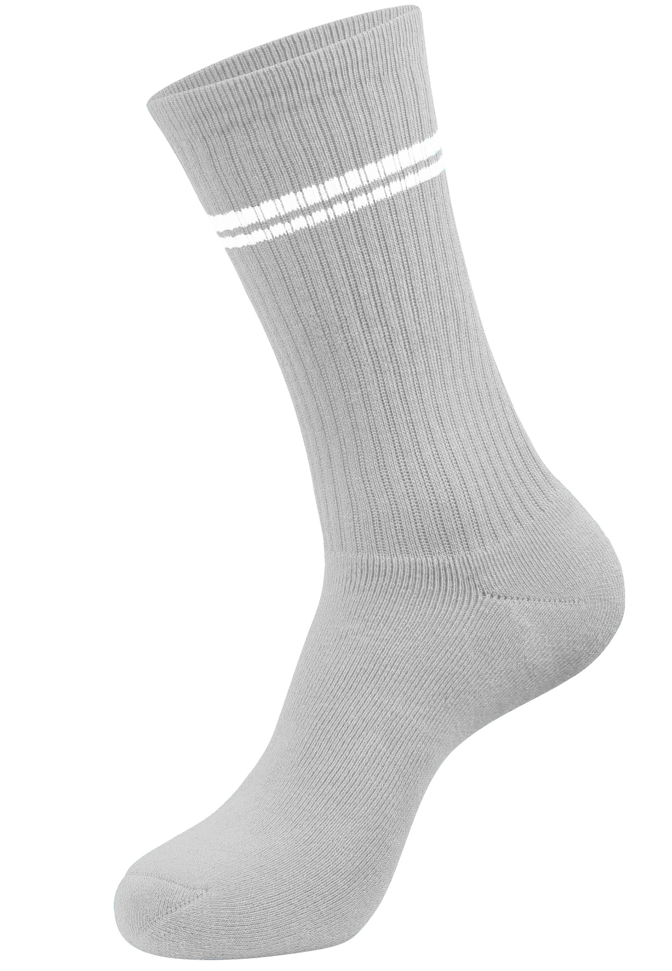INDICODE JEANS Socks 'Louis' in Grey