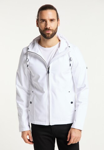DreiMaster Maritim Performance Jacket in White: front