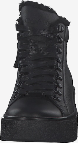Calvin Klein Lace-Up Boots 'HW0HW00645' in Black