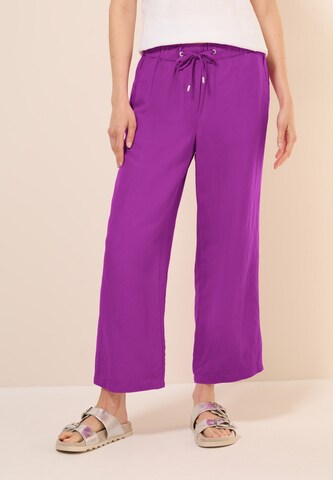 CECIL Loose fit Pants in Pink: front