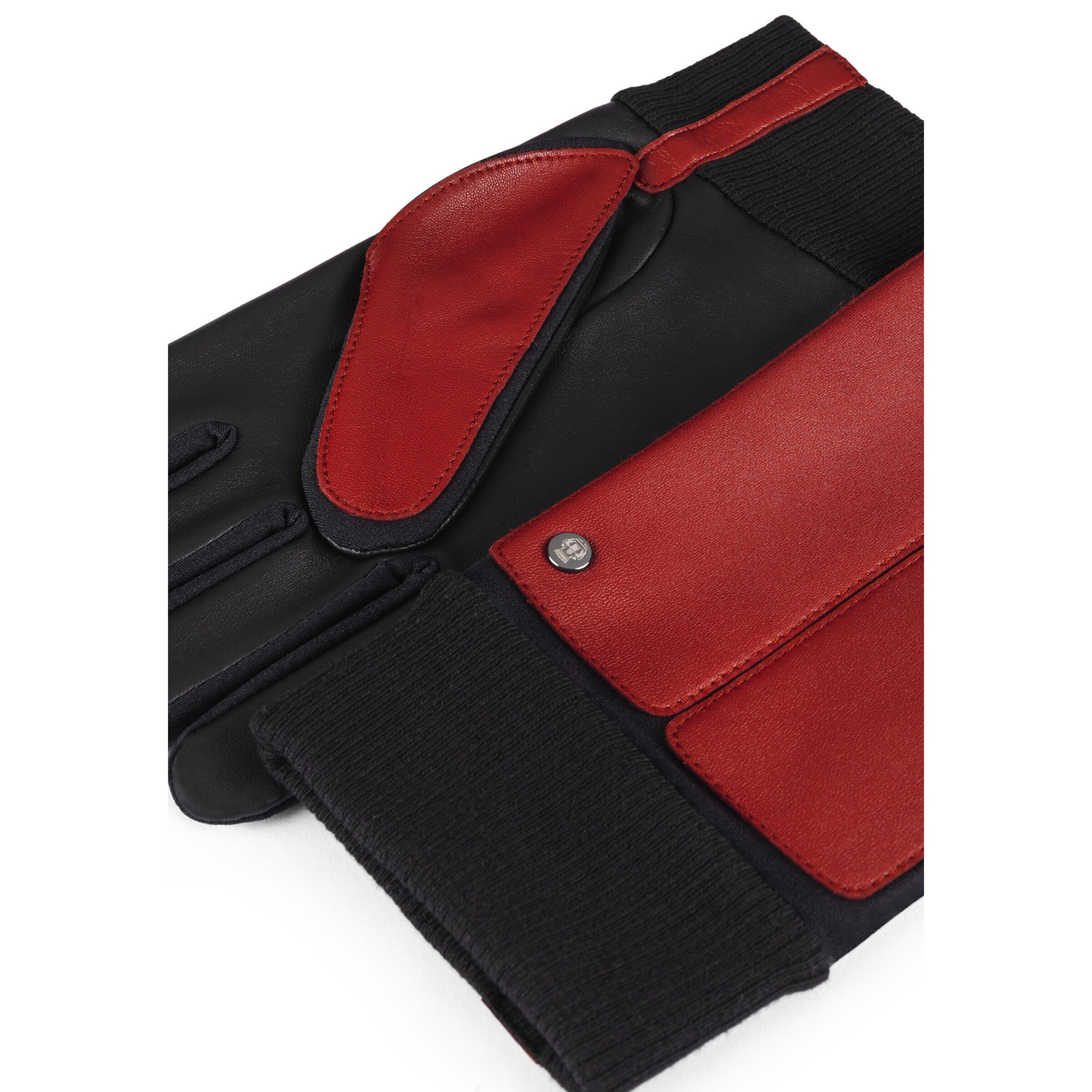 Mezzoguanti 'KOPENHAGEN TOUCH' di Roeckl in rosso