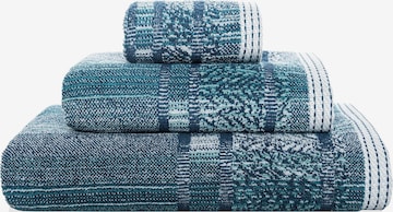 Sorema Towel 'MAZE' in Blue: front