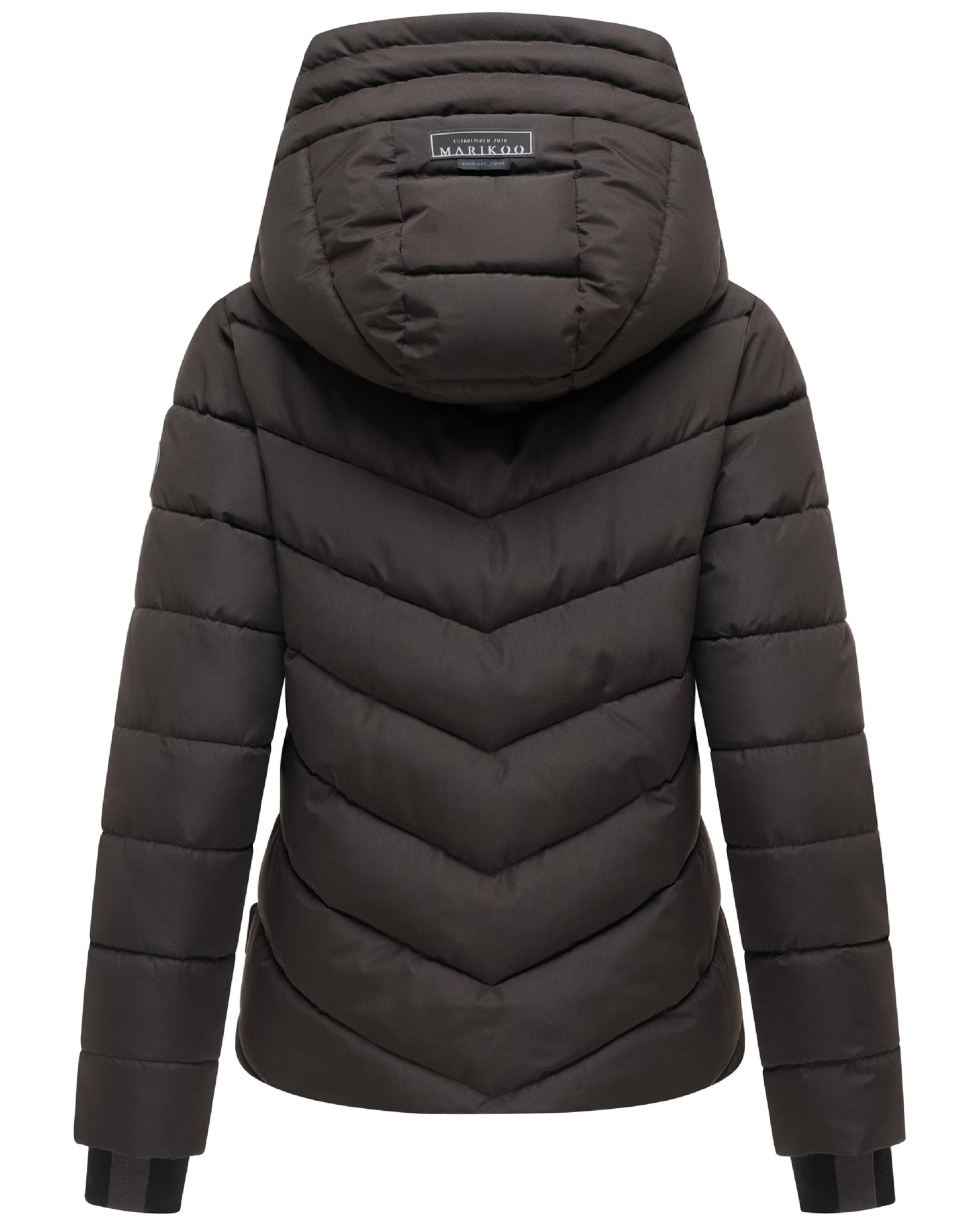 MARIKOO Winterjas 'Samuiaa XVI' in Bruin