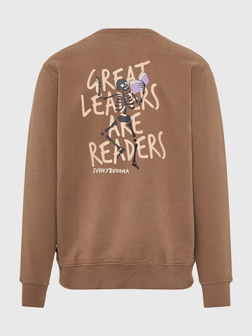 Funky Buddha Sweatshirt in Braun