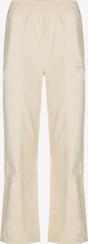 Loosefit Pantaloni 'T7' di PUMA in beige: frontale