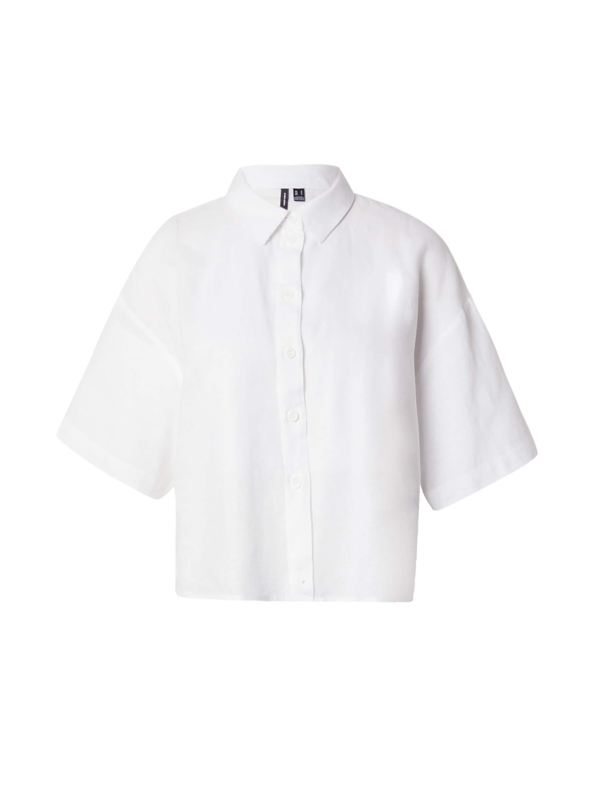 VERO MODABluza 'Linn' - bijela boja: prednji dio