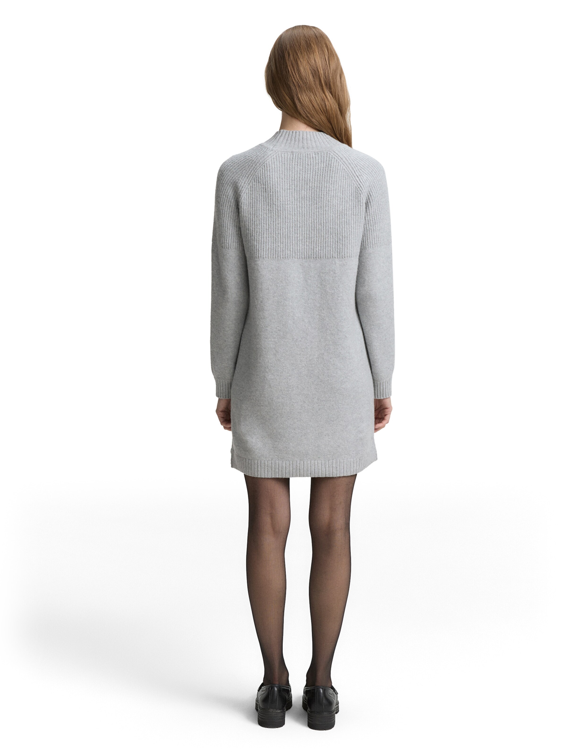 TOM TAILOR DENIM Sukienka z dzianiny w kolorze szary