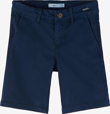 NAME IT Regular Pants 'Sofus' in Blue: front