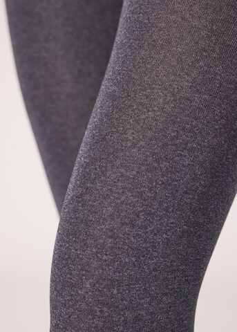 CALZEDONIA Strumpfhose 'THERMO' in Grau