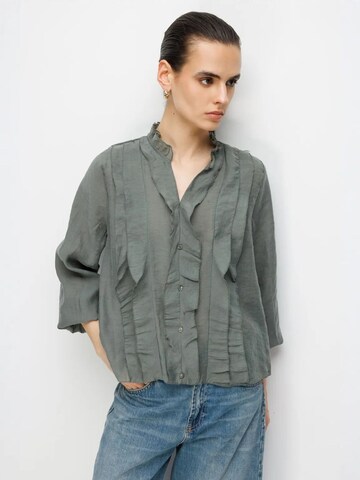 MixRay Bluse‌‌‌‌‌‌‌ in Grün