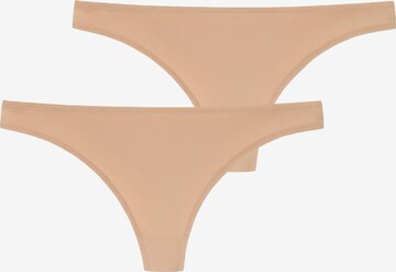 SCHIESSER String 'Invisible Lace' in Beige: voorkant