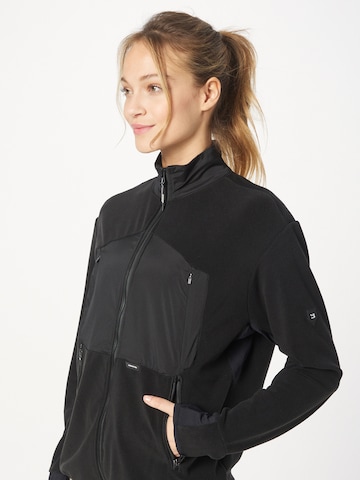 Jachetă  fleece 'KUIPER' de la Krakatau pe negru
