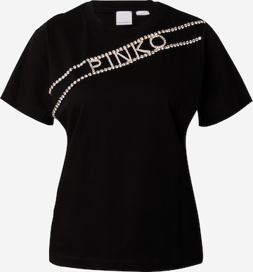 Maglietta 'MIRAGGIO' di PINKO in nero: frontale