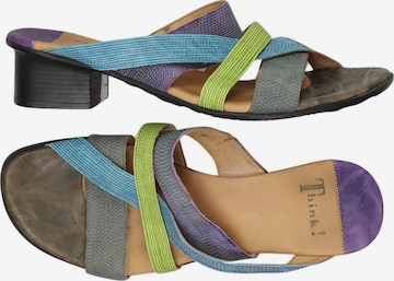 THINK! Sandals & High-Heeled Sandals in 40 in Mixed colors: front